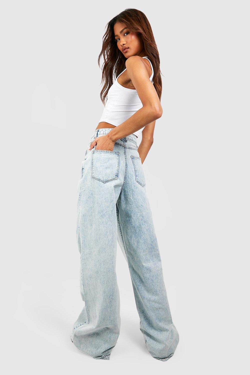 Wide leg tall store jeans